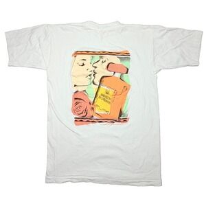 Vintage 1992 Amaretto Di Saronno Men's M Single Stitch Liquor Promo T Shirt